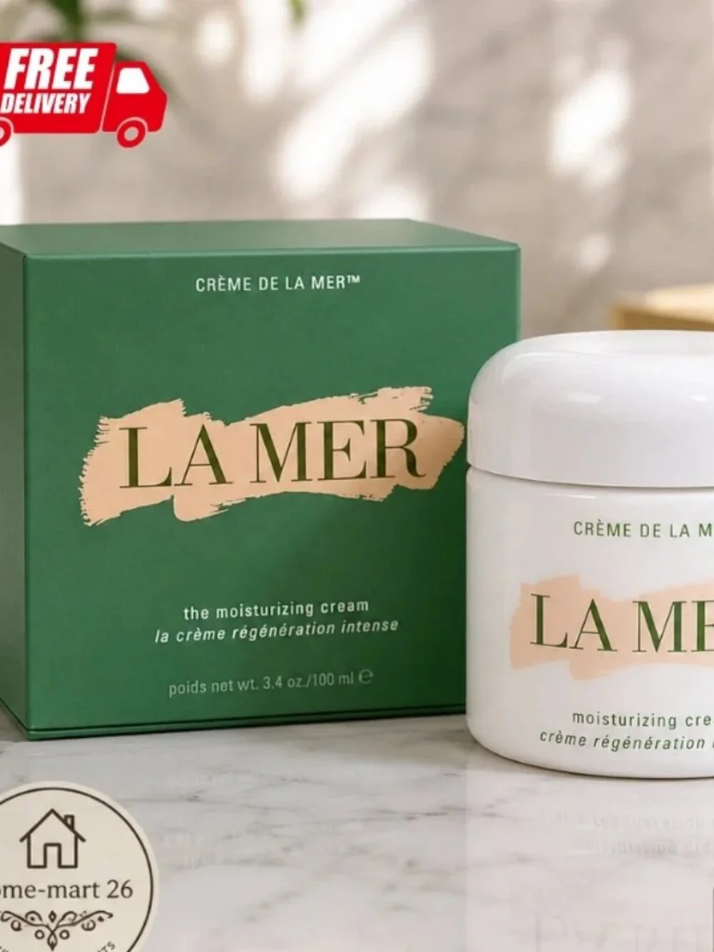 La Mer Crème de la Mer Moisturizing Cream – 3.4 oz / 100ml